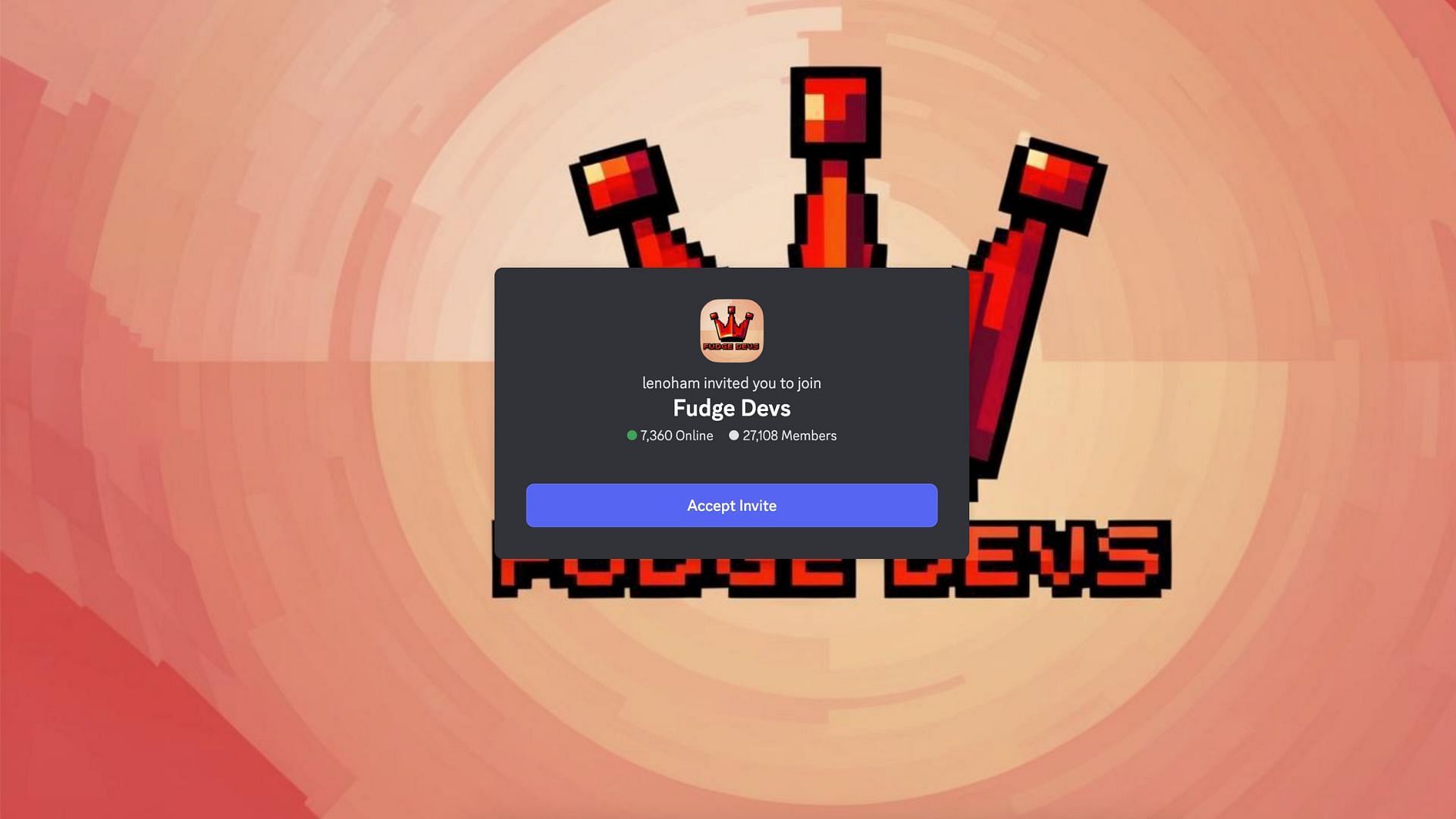 Discord link (Image via Discord)